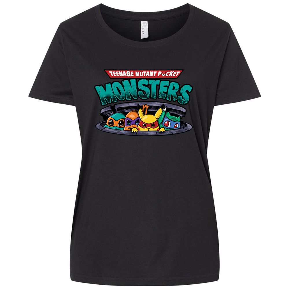 Ladies Curvy Jersey - 5Z72GRTS - Blended Black - 1