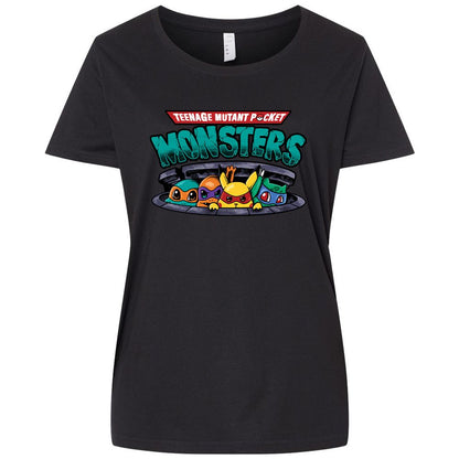 Ladies Curvy Jersey - 5Z72GRTS - Blended Black - 1