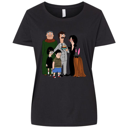 Ladies Curvy Jersey - Q2YSVAG3 - Blended Black - 1