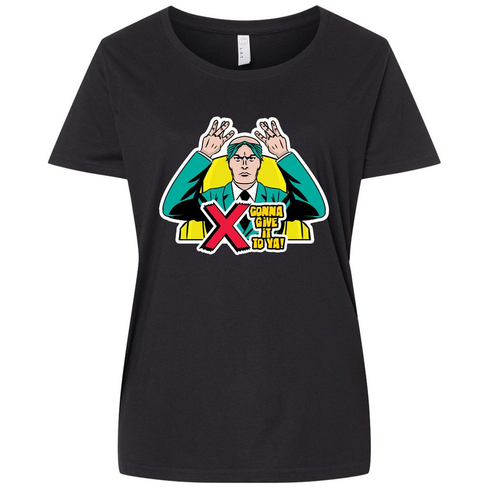 Ladies Curvy Jersey - RL4MJZNN - Blended Black - 1