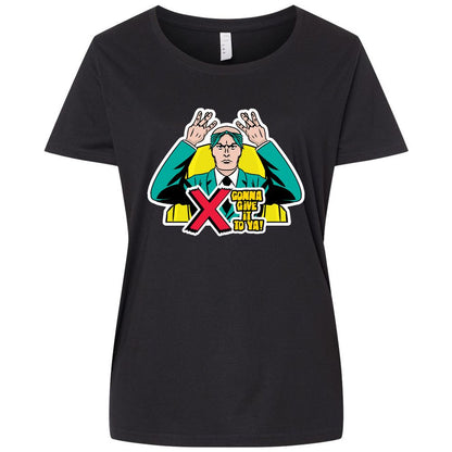 Ladies Curvy Jersey - RL4MJZNN - Blended Black - 1