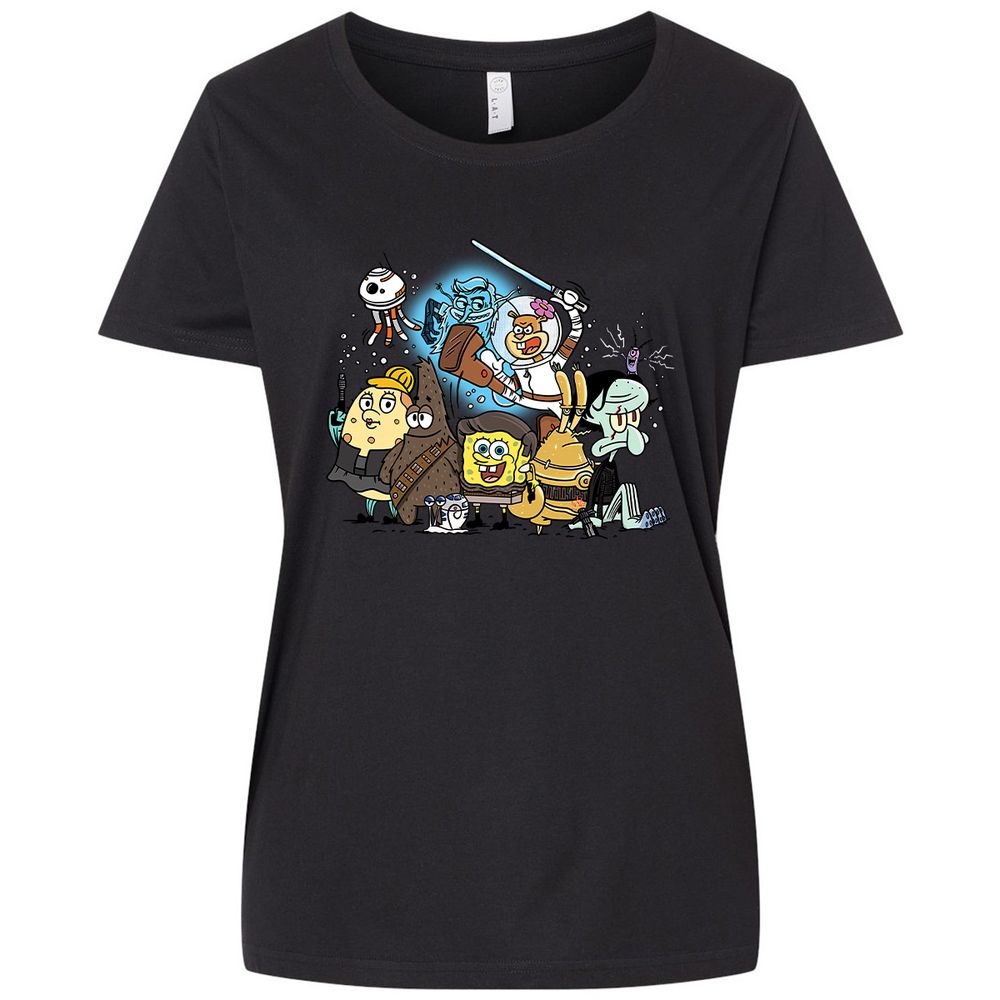 Ladies Curvy Jersey - S8KWLRHC - Blended Black - 1