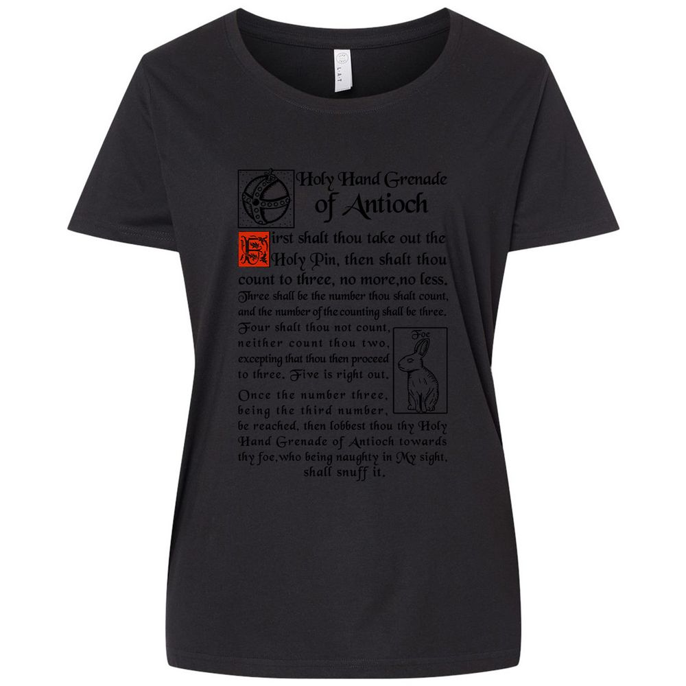 Ladies Curvy Jersey - 22DL2BM8 - Blended Black - 1