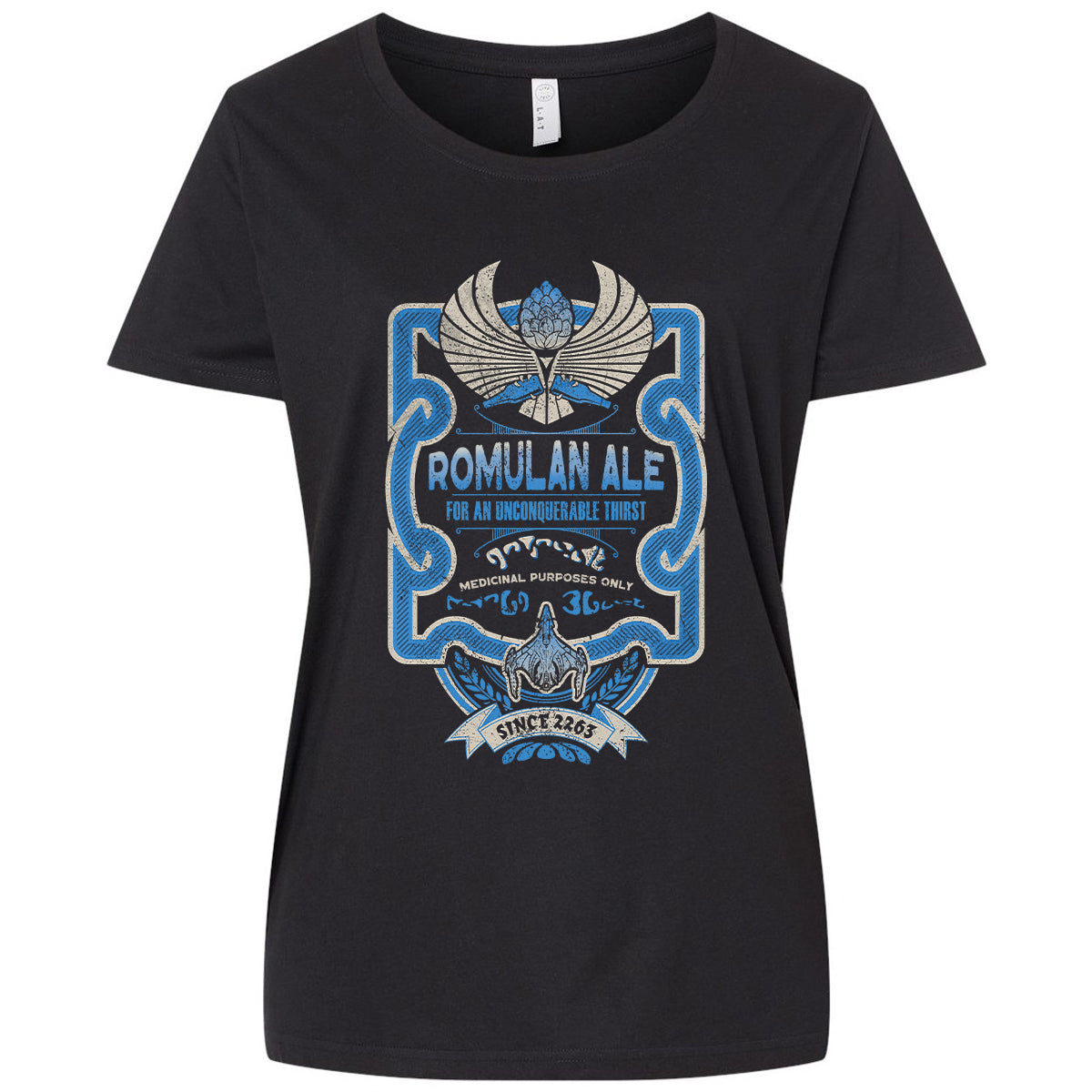 Ladies Curvy Jersey - S7N9NS24 - Blended Black - 1