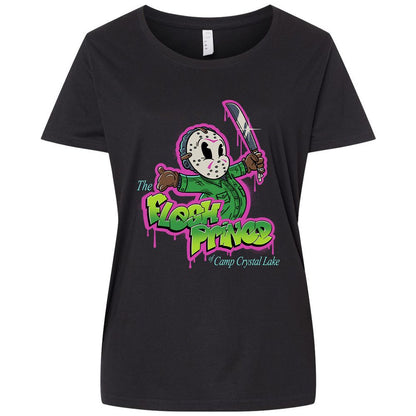 Ladies Curvy Jersey - 83S5R6C7 - Blended Black - 1