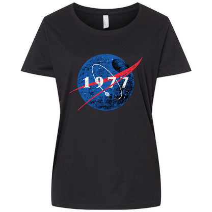 Ladies Curvy Jersey - FN2U7ZQM - Blended Black - 1