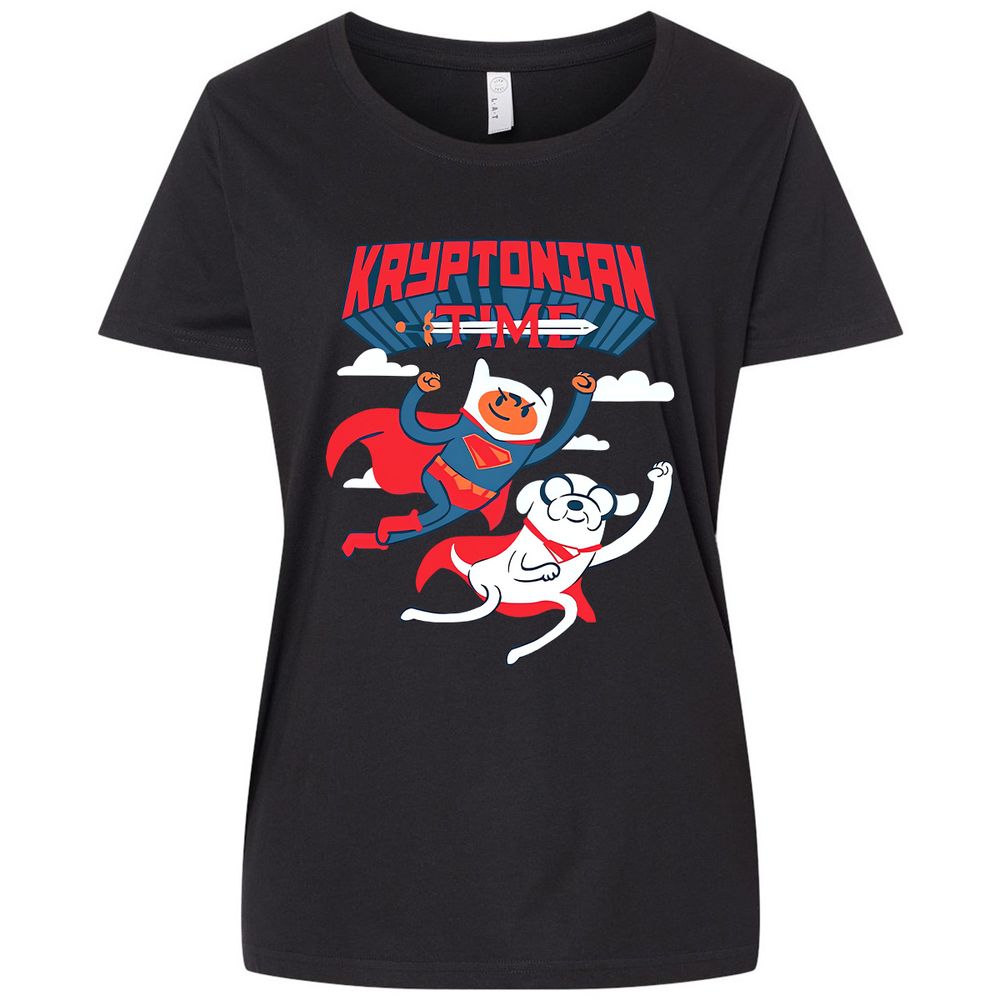 Ladies Curvy Jersey - 4YQ329E5 - Blended Black - 1