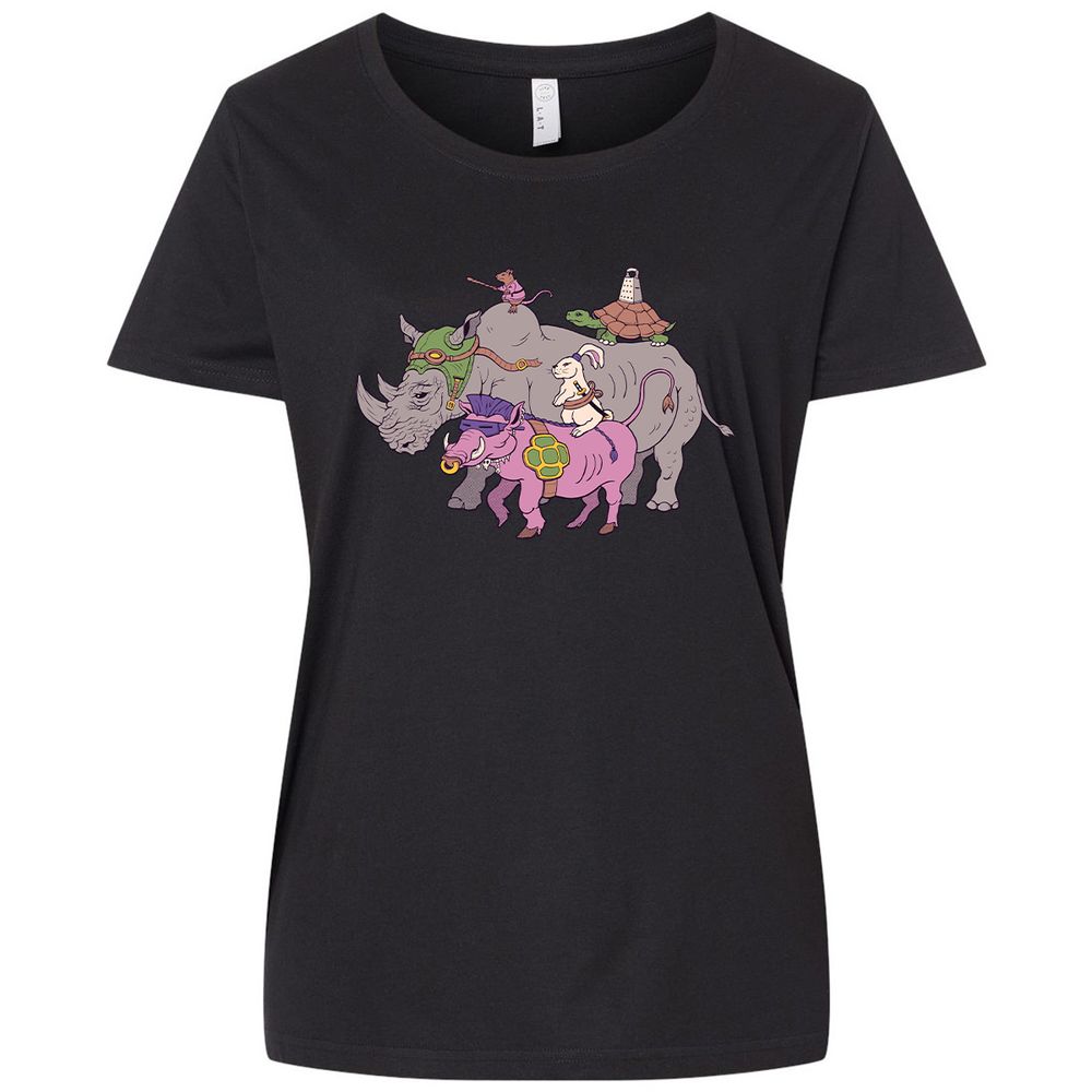 Ladies Curvy Jersey - N94AR623 - Blended Black - 1