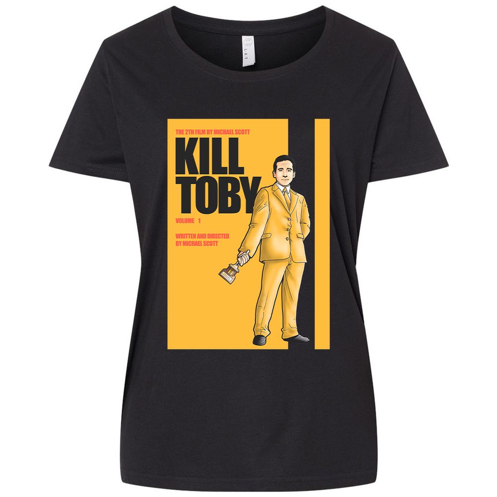 Ladies Curvy Jersey - G4H3TVUR - Blended Black - 1