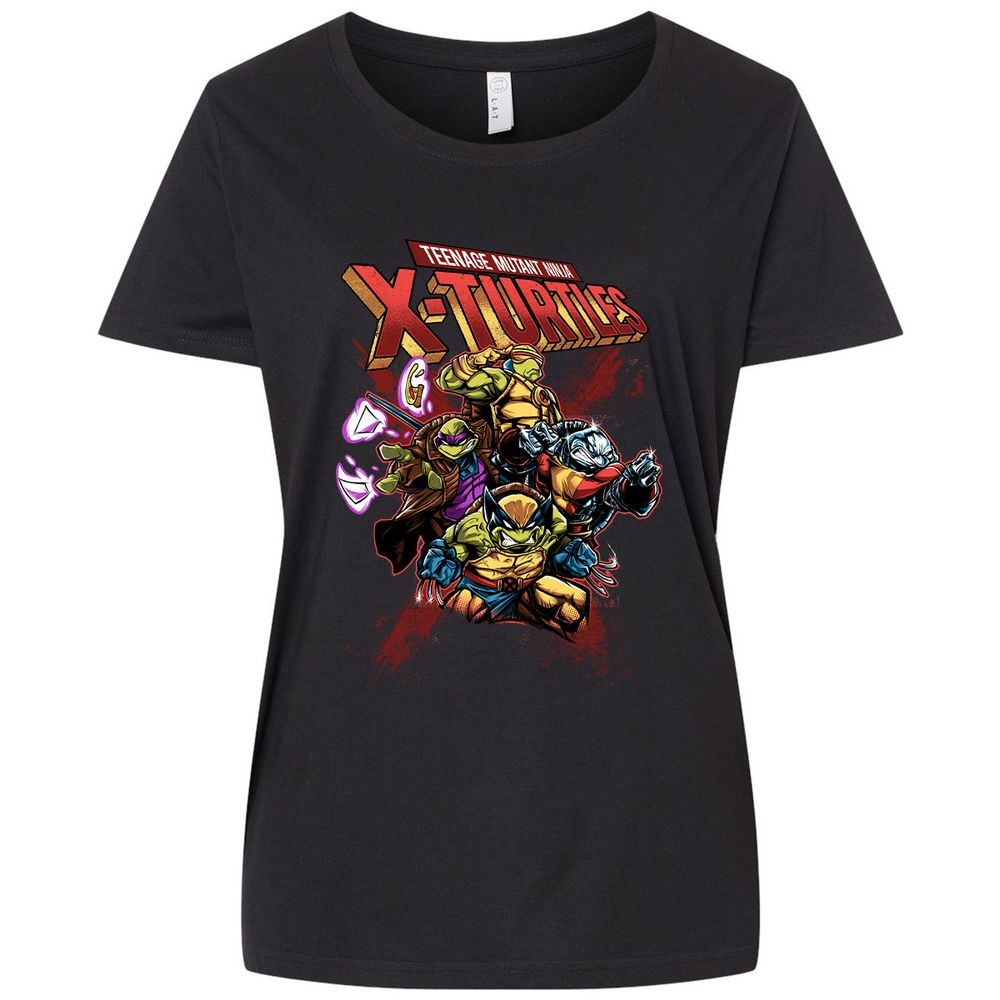 Ladies Curvy Jersey - Z9WSYDL5 - Blended Black - 1