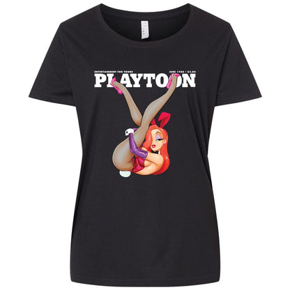 Ladies Curvy Jersey - VKME1MVP - Blended Black - 1