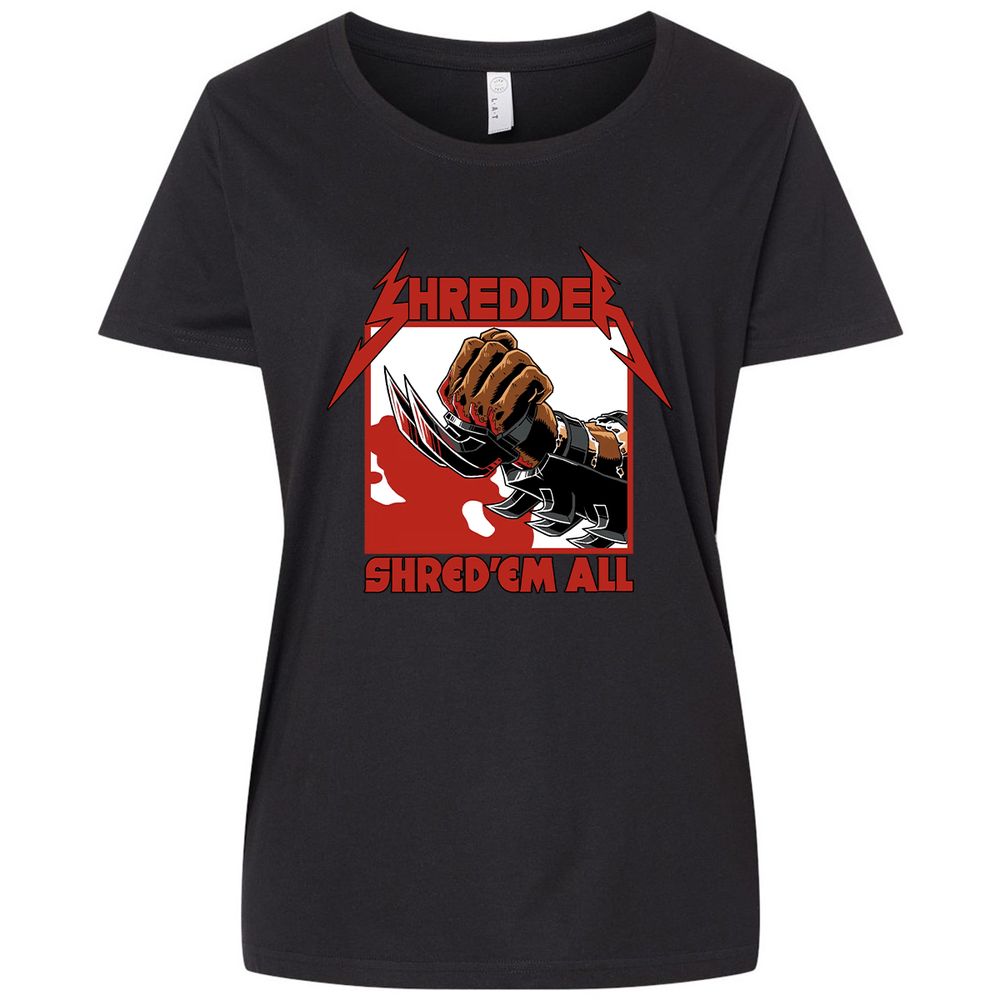 Ladies Curvy Jersey - X9RNMBTH - Blended Black - 1