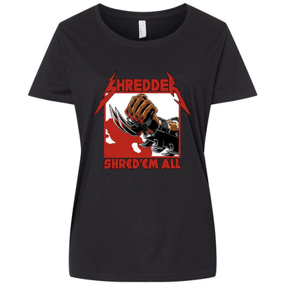 Ladies Curvy Jersey - X9RNMBTH - Blended Black - 1