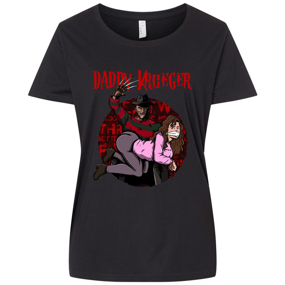 Ladies Curvy Jersey - M6K3QEZC - Blended Black - 1