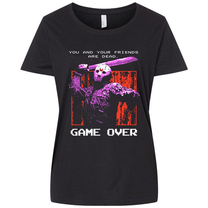 Ladies Curvy Jersey - PHDSN3LL - Blended Black - 1