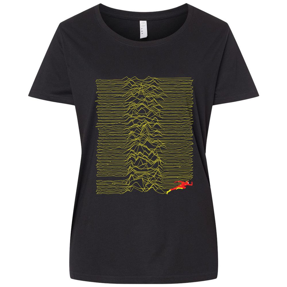 Ladies Curvy Jersey - 1ZWB3PHF - Blended Black - 1