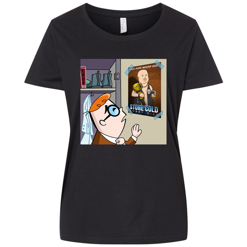 Ladies Curvy Jersey - 85NL2B7M - Blended Black - 1