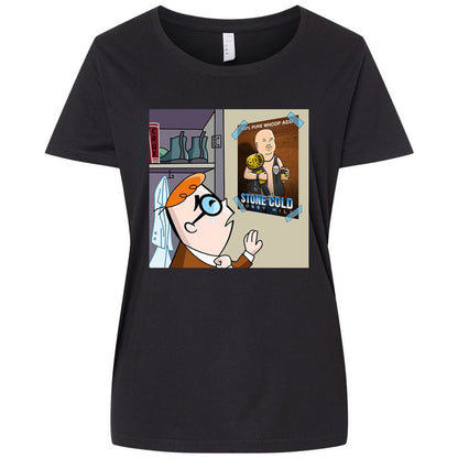 Ladies Curvy Jersey - 85NL2B7M - Blended Black - 1