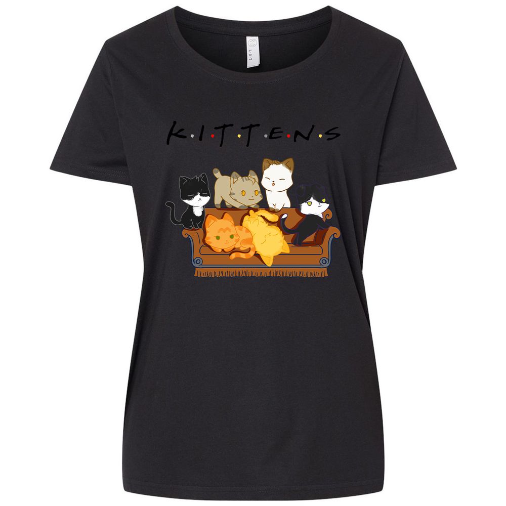 Ladies Curvy Jersey - TMMHUSD1 - Blended Black - 1