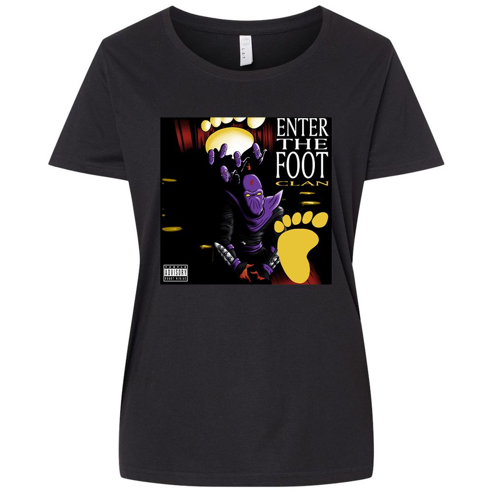 Ladies Curvy Jersey - WMCTPF33 - Blended Black - 1