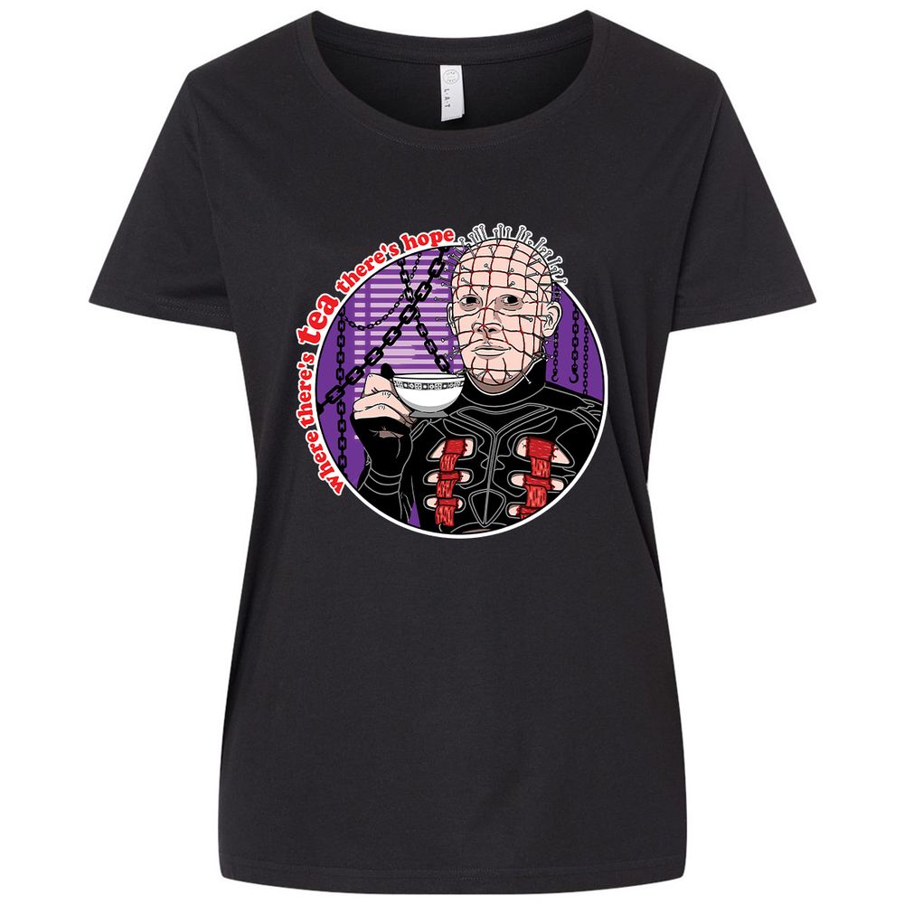 Ladies Curvy Jersey - QZU27KL6 - Blended Black - 1