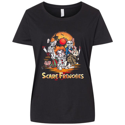 Ladies Curvy Jersey - 7EM7V7Q1 - Blended Black - 1