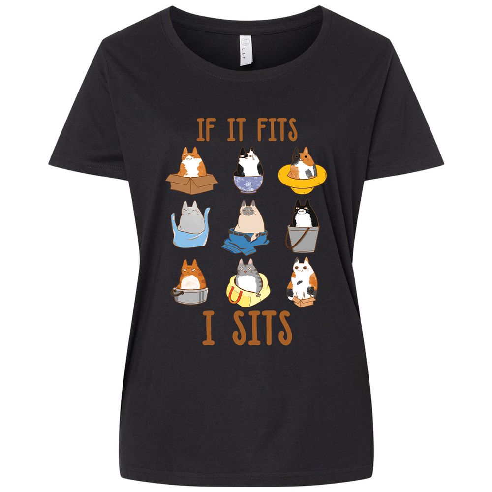 Ladies Curvy Jersey - DGPMRJ9R - Blended Black - 1