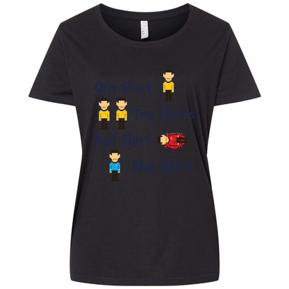 Red Shirt, Blue Shirt - Blended Black - 1