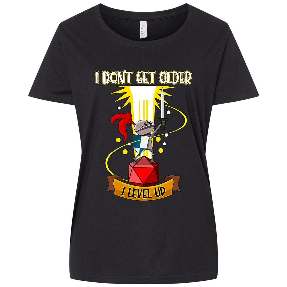 Ladies Curvy Jersey - YBZZFX2E - Blended Black - 1