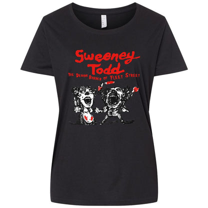 Ladies Curvy Jersey - NBDWZDMF - Blended Black - 1