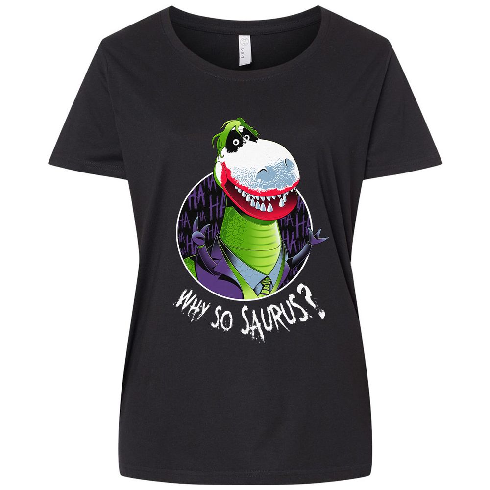 Ladies Curvy Jersey - 5891J9A5 - Blended Black - 1