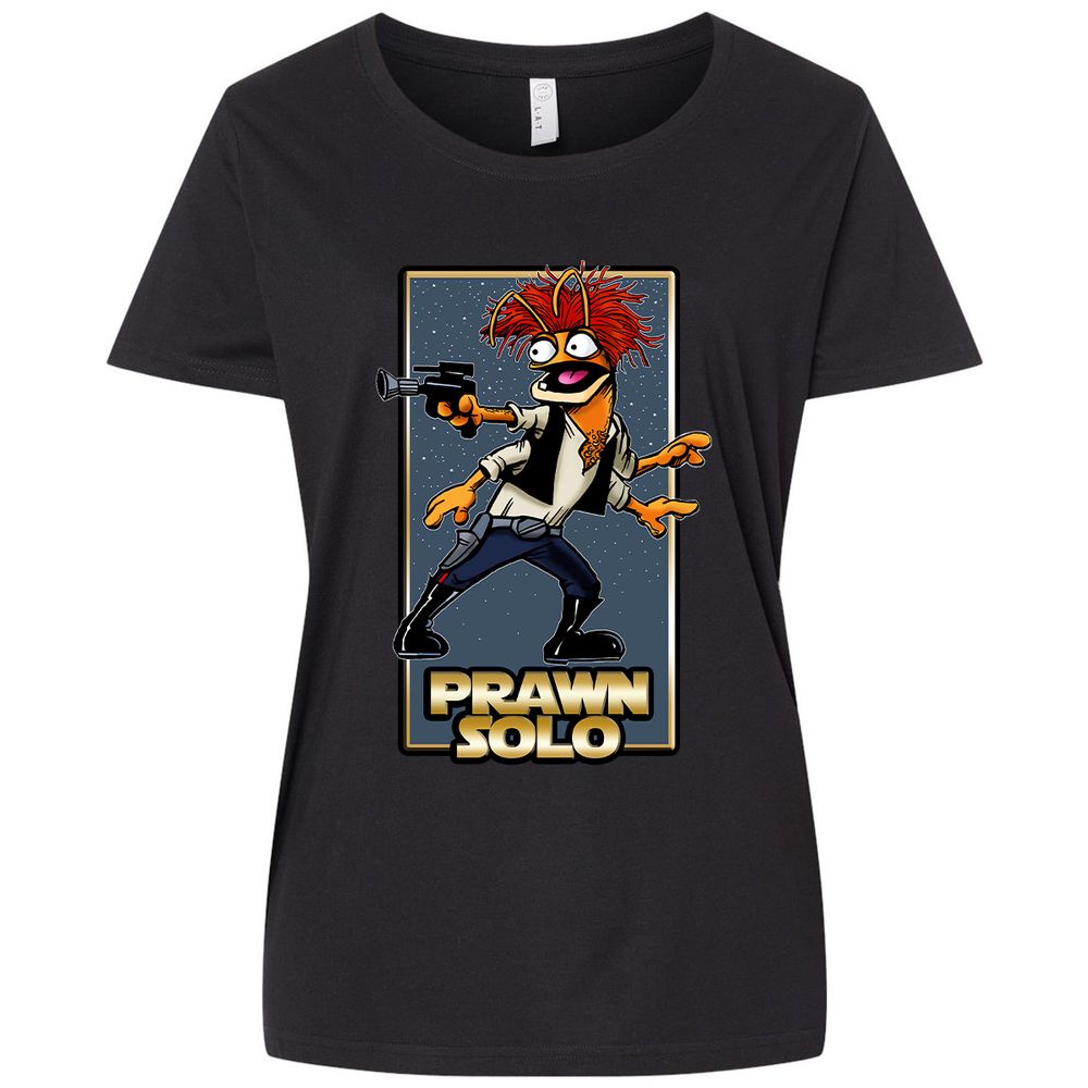 Ladies Curvy Jersey - SJX6J7SS - Blended Black - 1