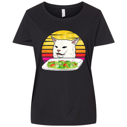 Ladies Curvy Jersey - ML6LYZKG - Blended Black - 1