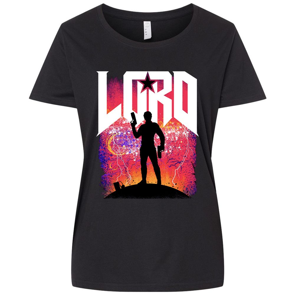 Ladies Curvy Jersey - S2KSWSL7 - Blended Black - 1