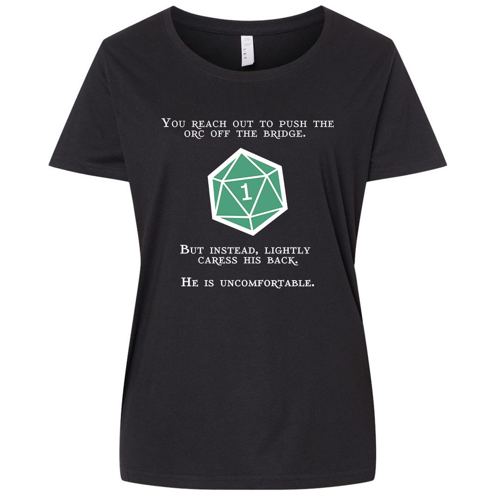 Ladies Curvy Jersey - EP2KS5NY - Blended Black - 1