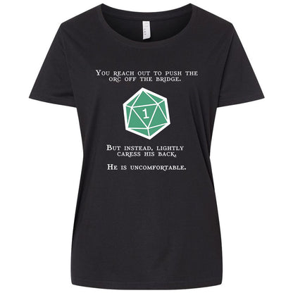 Ladies Curvy Jersey - EP2KS5NY - Blended Black - 1