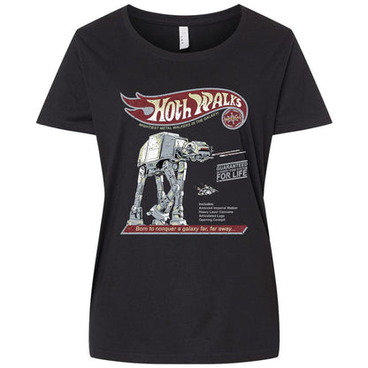 Ladies Curvy Jersey - MQUKS3VD - Blended Black - 1