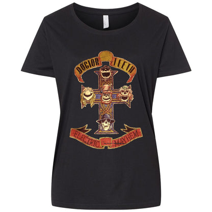 Ladies Curvy Jersey - XUHEA6HG - Blended Black - 1