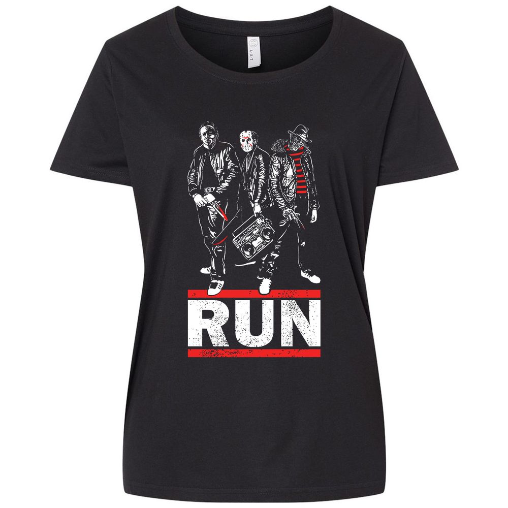 Ladies Curvy Jersey - UBC61RRU - Blended Black - 1