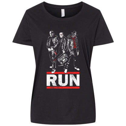 Ladies Curvy Jersey - UBC61RRU - Blended Black - 1