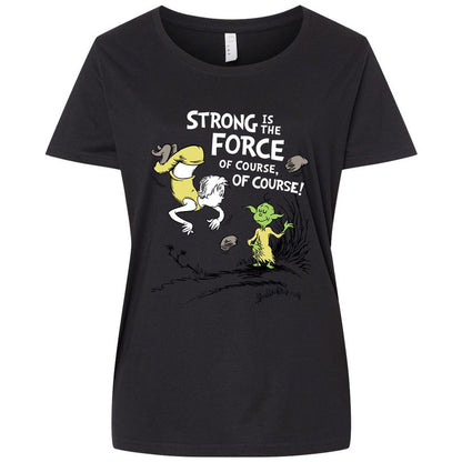 Ladies Curvy Jersey - ENUFJFWR - Blended Black - 1