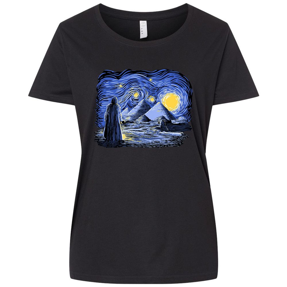 Ladies Curvy Jersey - DEL2QX3P - Blended Black - 1