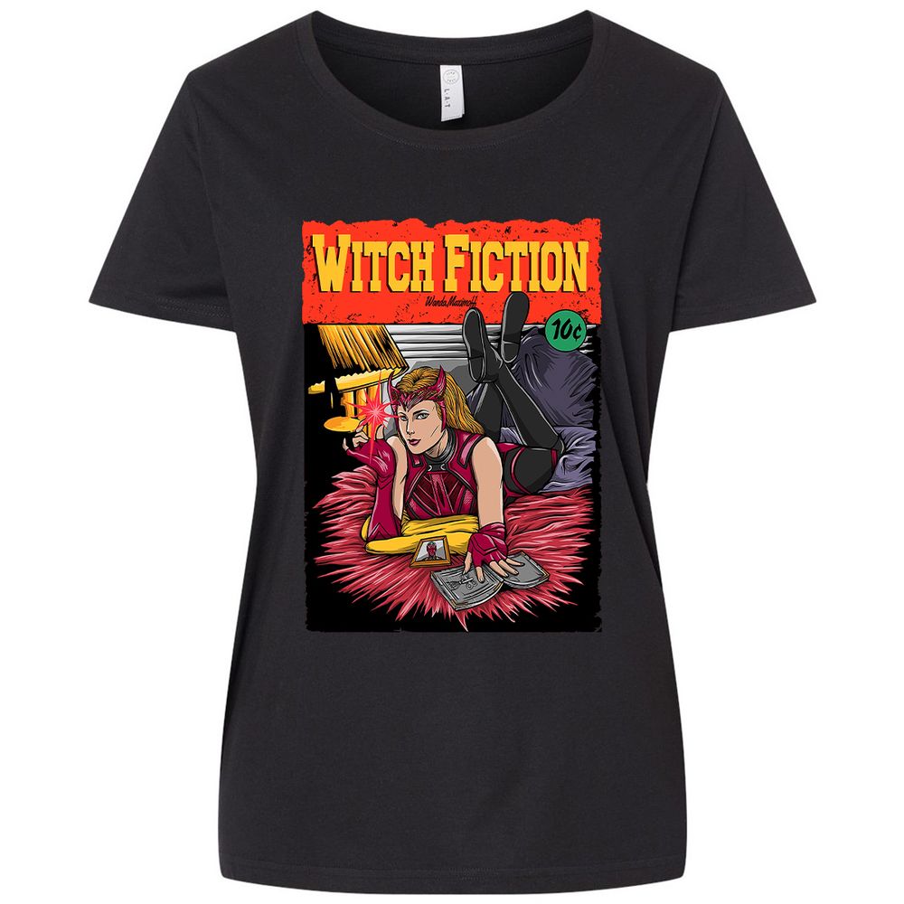 Ladies Curvy Jersey - RJDS29W2 - Blended Black - 1