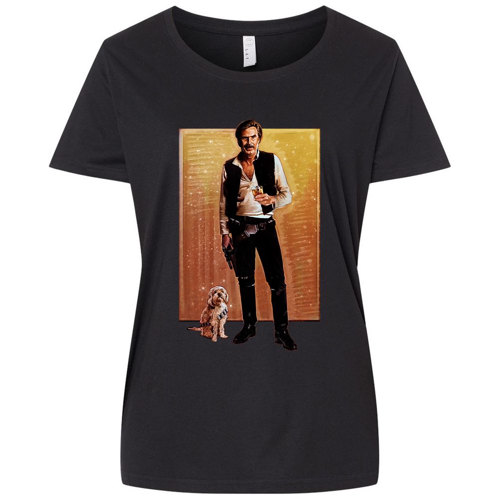 Ladies Curvy Jersey - 82JM1466 - Blended Black - 1