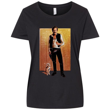 Ladies Curvy Jersey - 82JM1466 - Blended Black - 1