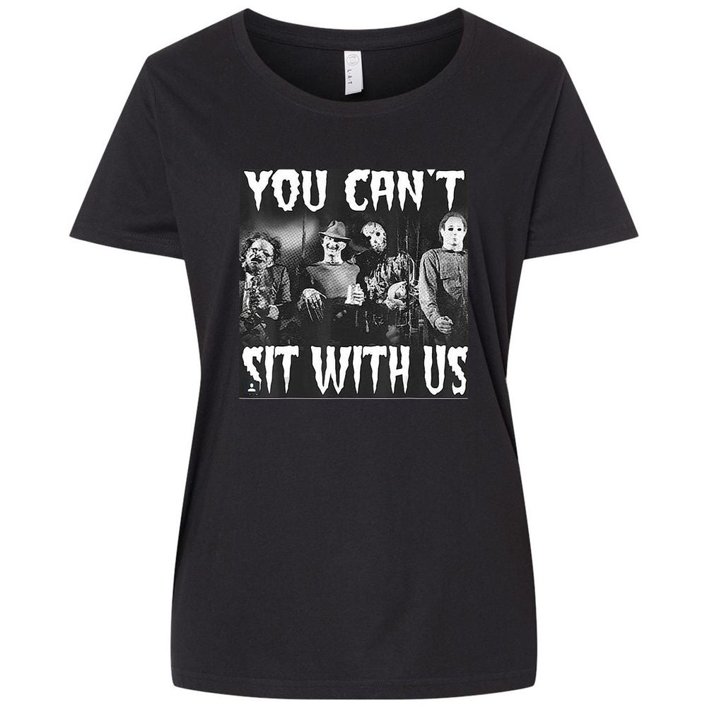 Ladies Curvy Jersey - U73TETE8 - Blended Black - 1