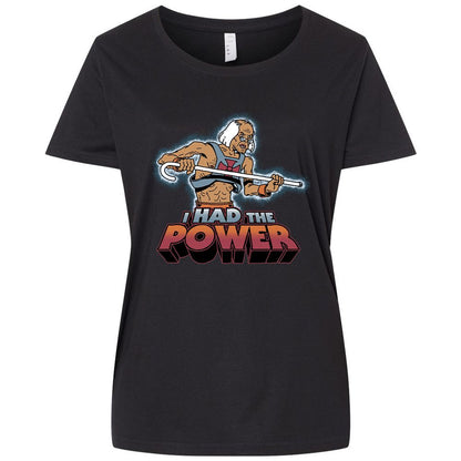 Ladies Curvy Jersey - RYSZYD7Z - Blended Black - 1