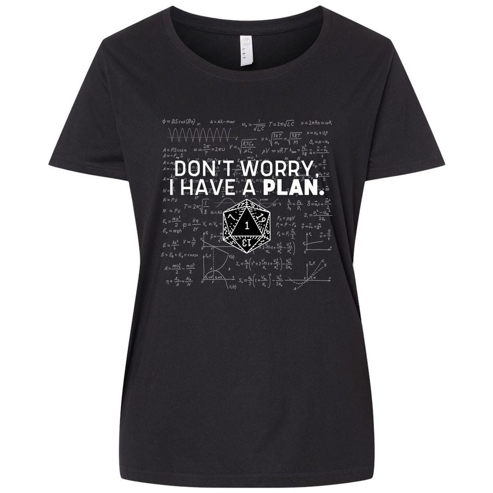 Ladies Curvy Jersey - TWH8GN2G - Blended Black - 1