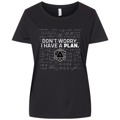 Ladies Curvy Jersey - TWH8GN2G - Blended Black - 1