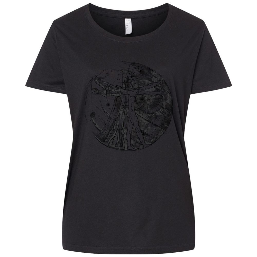 Ladies Curvy Jersey - GJGMSDZ6 - Blended Black - 1